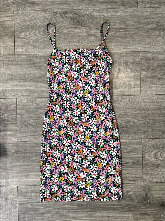 Zara Dresses & Skirts - Zara Floral Print Bodycon Mini Dress Size S (0484)
